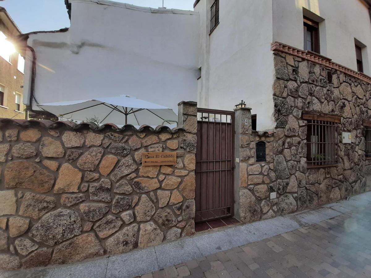 Casa Con Patio Y Chimenea En Piedralaves Exterior foto